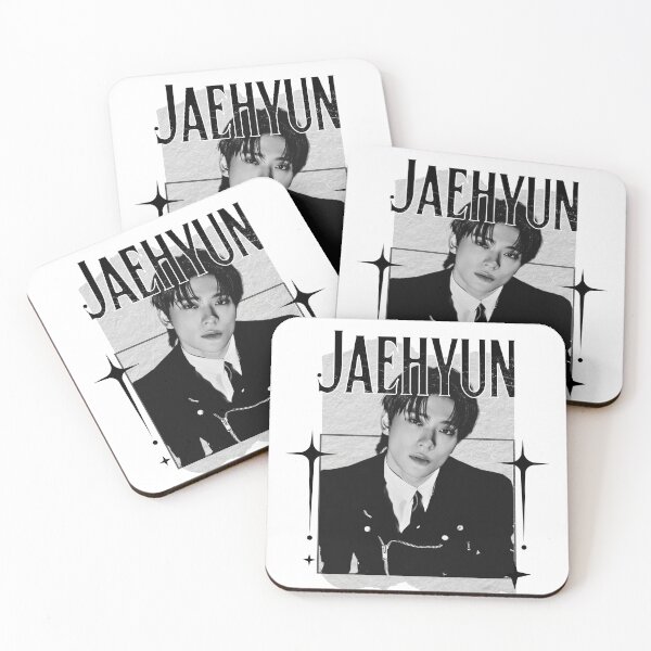 Item preview, NCT Jaehyun (재현) Kpop Boy Group Monochrome Black and White Classic Design Collage  designed and sold by HELL0WBELLO.