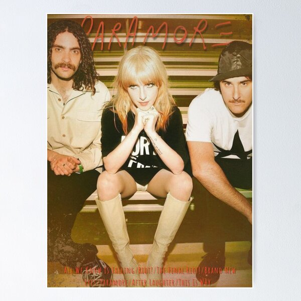 Item preview, Paramore Poster! designed and sold by Modersigns.