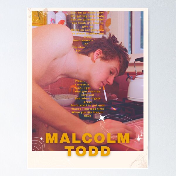 Item preview, Malcolm Todd "Sweet Boy" Poster designed and sold by Modersigns.