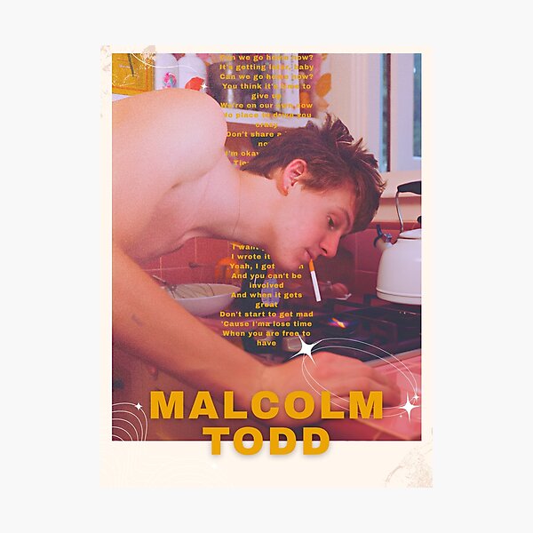 Aperçu de l'œuvre Affiche de Malcolm Todd « Sweet Boy » créée et vendue par Modersigns.