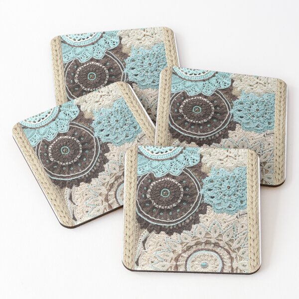 Item preview, Crochet Mandalas Collage designed and sold by verasgm45749.
