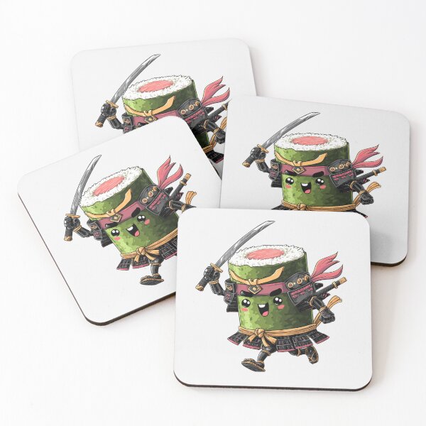 Item preview, Sushi Warrior Ninja designed and sold by Sketch-Shack.