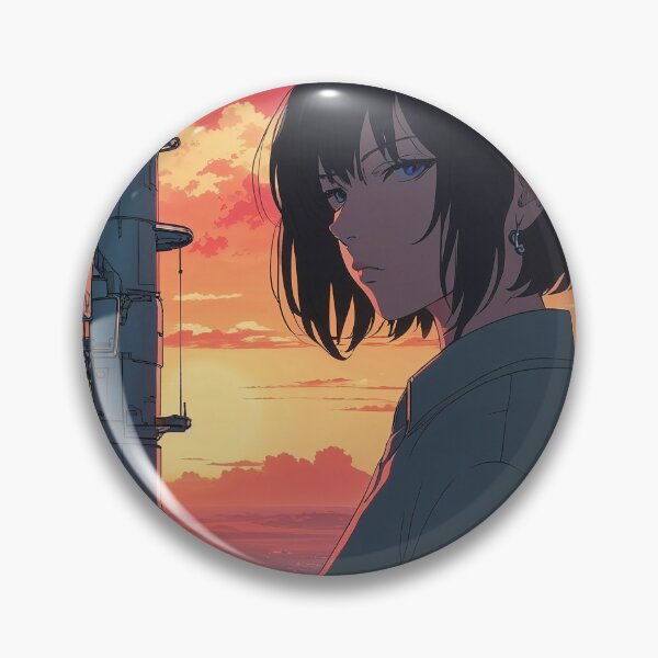 Item preview, Binary Sunset - Girl designed and sold by cultpopinc.