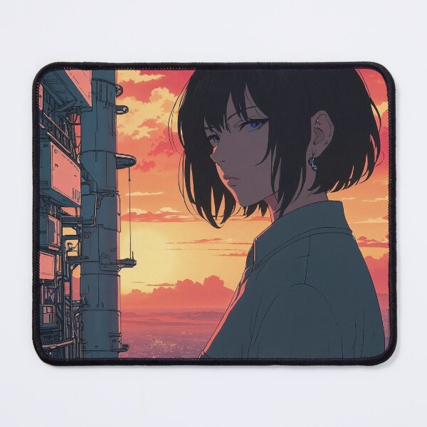 Item preview, Binary Sunset - Girl designed and sold by cultpopinc.