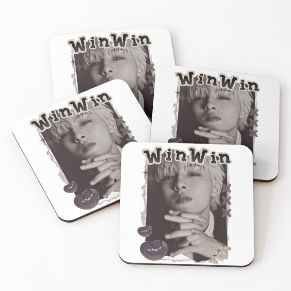 Item preview, NCT Winwin (윈윈) Kpop Boy group Scrapbook Collage Cozy Y2K Vintage Design designed and sold by HELL0WBELLO.