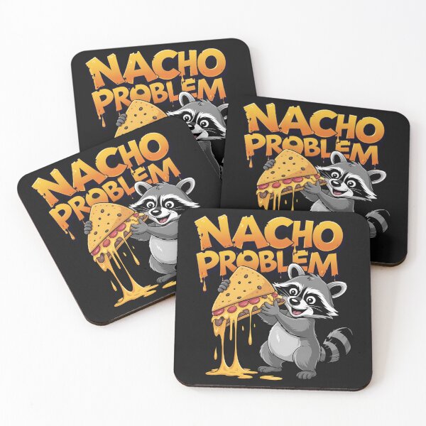 Item preview, Nacho de humor promedio, divertido arte de bocadillo de mapache designed and sold by Bliss Find And Design.