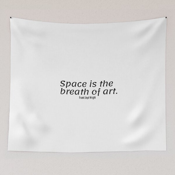 Item preview, Space is the breath of art. designed and sold by CharmStudio.