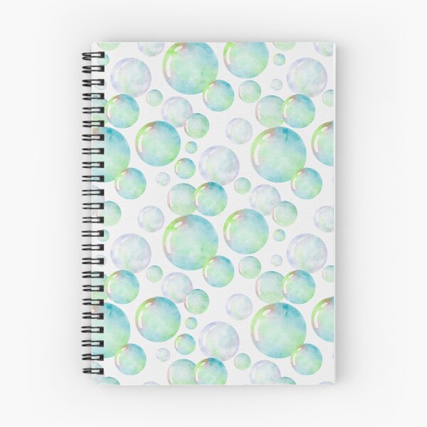Item preview, Watercolour Bubbles in Blue designed and sold by Kathsart.