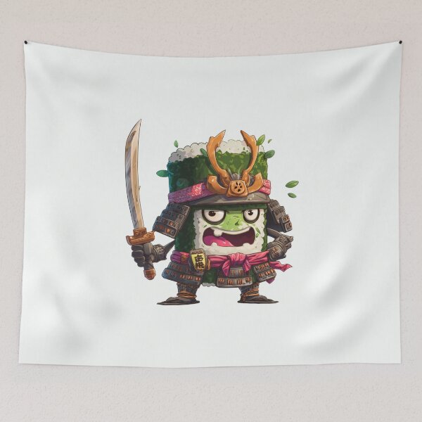 Item preview, Sushi Warrior Ninja designed and sold by Sketch-Shack.
