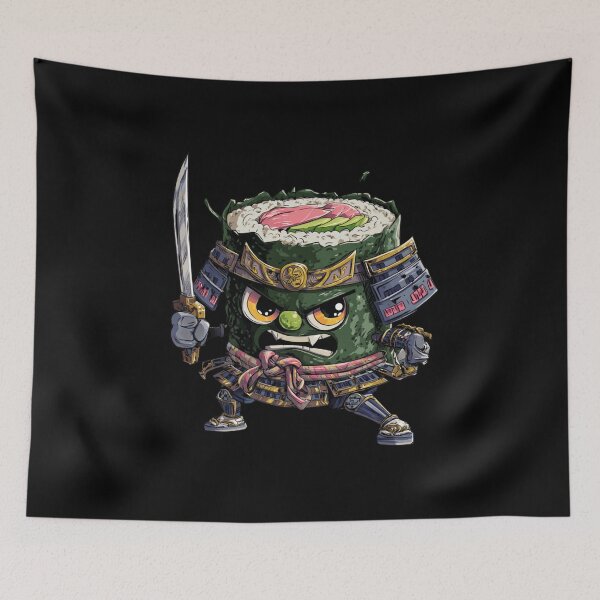 Item preview, Sushi Warrior Ninja designed and sold by Sketch-Shack.