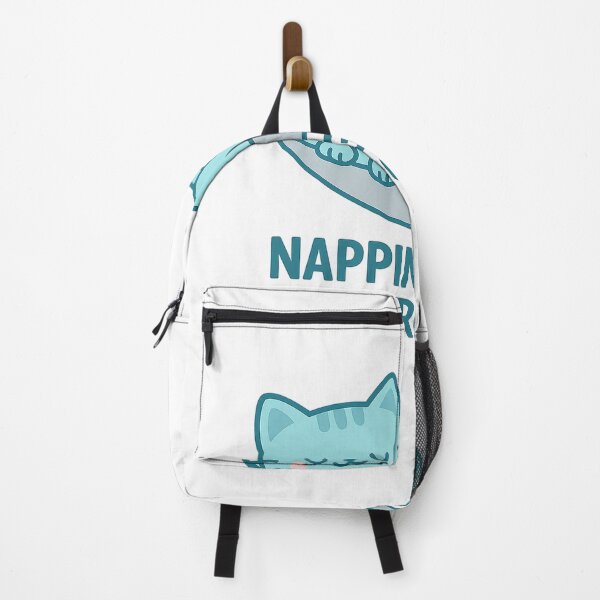 Item preview, Napping Is My Superpower – Cute Turquoise Cat T-Shirt designed and sold by Mr LK.