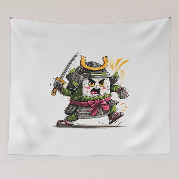 Item preview, Sushi Warrior Ninja designed and sold by Sketch-Shack.