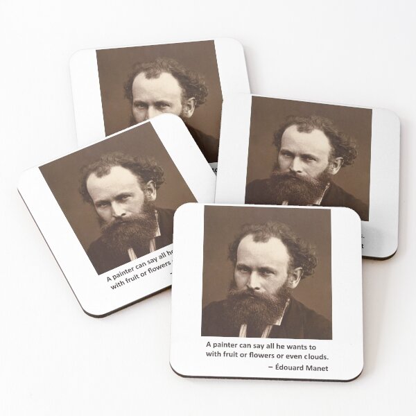 Item preview, Edouard Manet quote designed and sold by MichaelEpp.