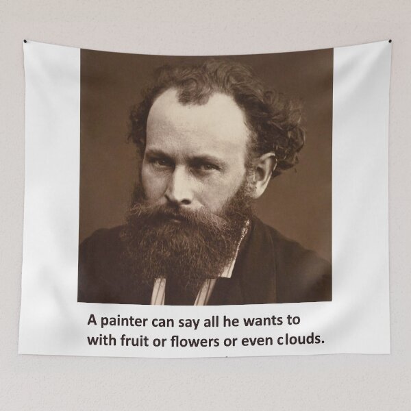 Item preview, Edouard Manet quote designed and sold by MichaelEpp.