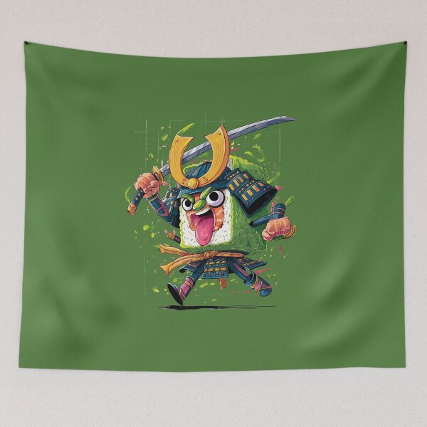 Item preview, Sushi Warrior Ninja designed and sold by Sketch-Shack.