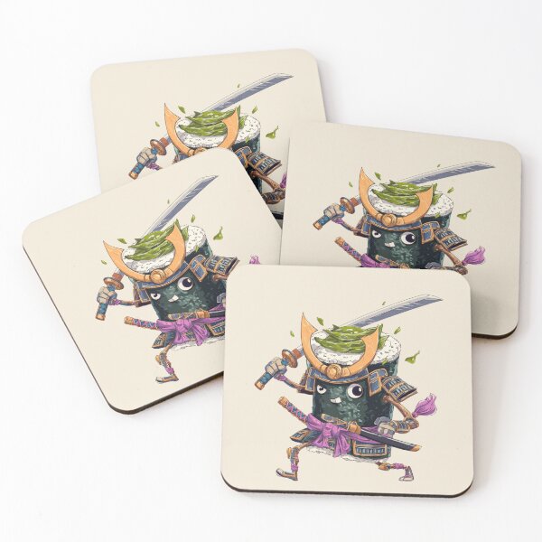 Item preview, Sushi Warrior Ninja designed and sold by Sketch-Shack.