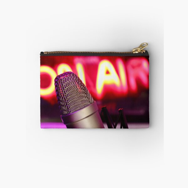 Item preview, Professional Studio Condenser Microphone With Neon Background designed and sold by Super Retro Digital.