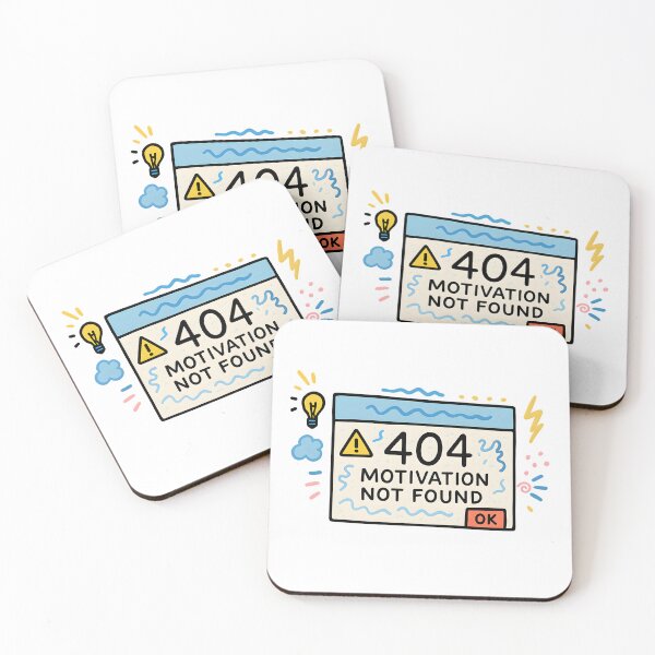Item preview, 404: motivation not found designed and sold by chugsby.