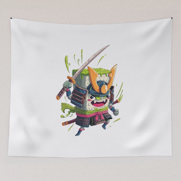 Item preview, Sushi Warrior Ninja designed and sold by Sketch-Shack.