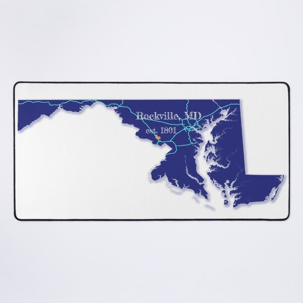 Item preview, Rockville, MD [Blue] designed and sold by PhilbonianDezin.