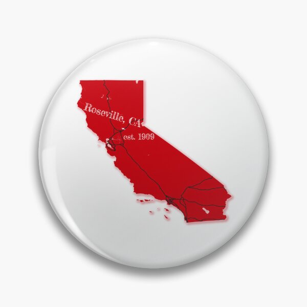 Item preview, Roseville, CA [Red] designed and sold by PhilbonianDezin.