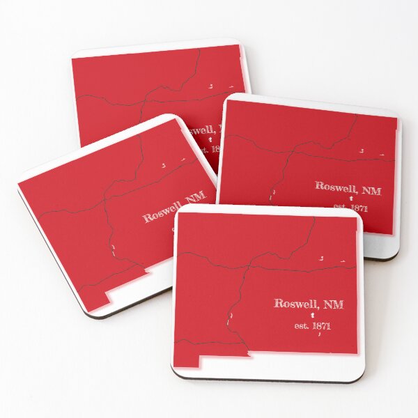 Item preview, Roswell, NM [Red] designed and sold by PhilbonianDezin.