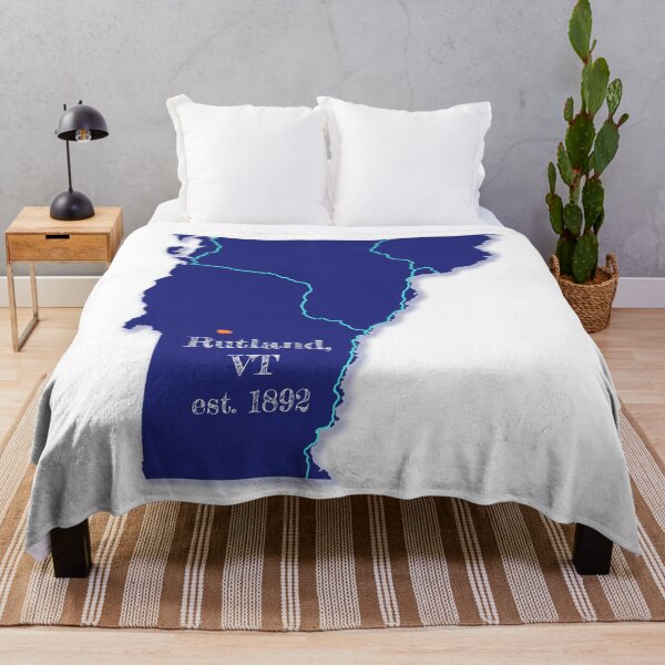 Item preview, Rutland, VT [Blue] designed and sold by PhilbonianDezin.