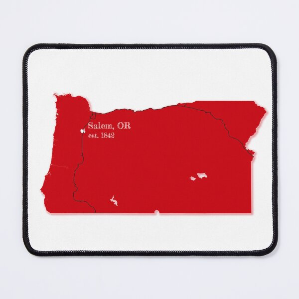 Item preview, Salem, OR [Red] designed and sold by PhilbonianDezin.