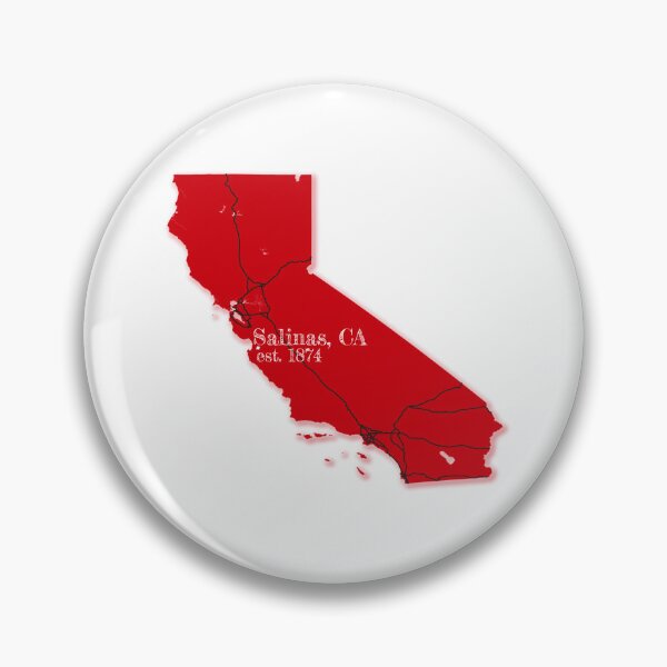 Item preview, Salinas, CA [Red] designed and sold by PhilbonianDezin.