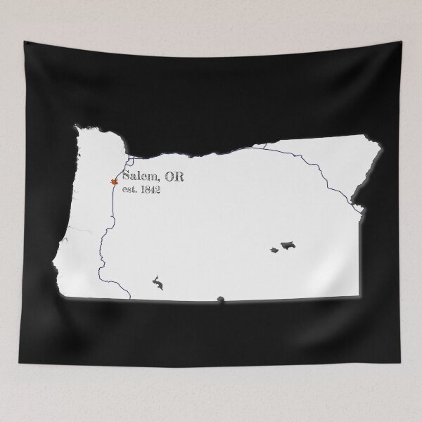 Item preview, Salem, OR [White] designed and sold by PhilbonianDezin.