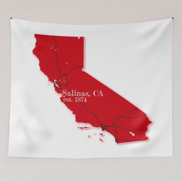 Item preview, Salinas, CA [Red] designed and sold by PhilbonianDezin.