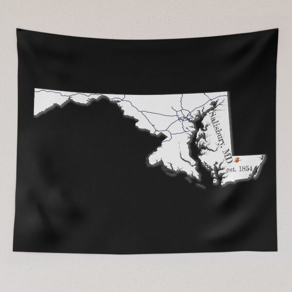 Item preview, Salisbury, MD [White] designed and sold by PhilbonianDezin.