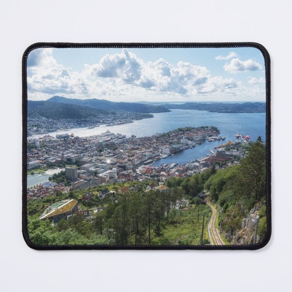 Item preview, Bergen from Mount Floyen designed and sold by aaronchoi.