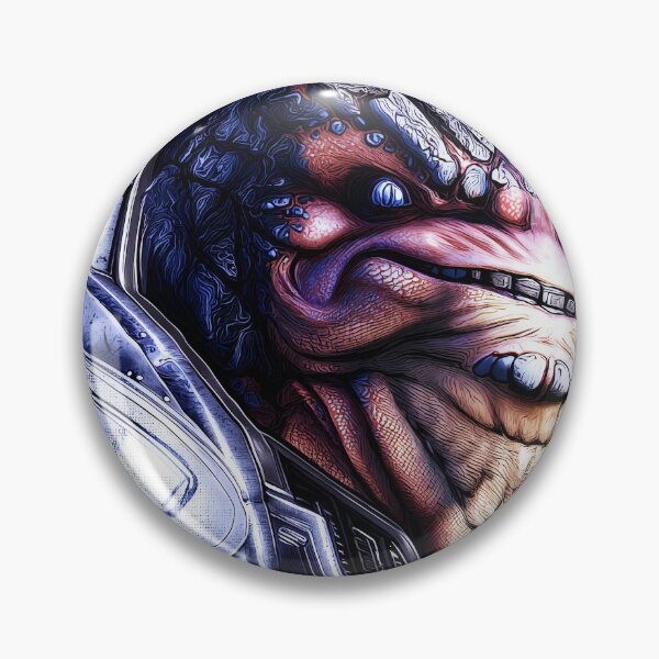 Item preview, Grunt Mass Effect Art Print – Krogan Warrior Legend Design designed and sold by Senpaiwaves.