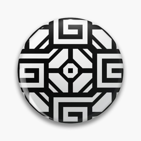 Item preview, Retro Art Deco Geometric Pattern 24.P06b.022.024 designed and sold by Space & Care - Art Deco GeoMetrica.
