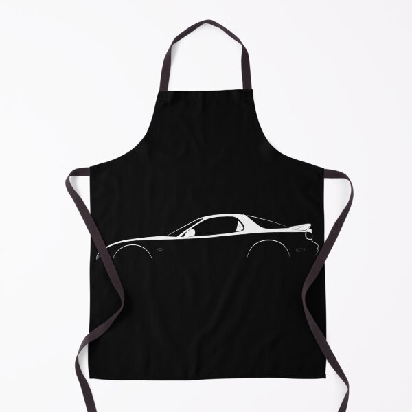 Item preview, RX-7 FD (White) designed and sold by Car Silhouettes.