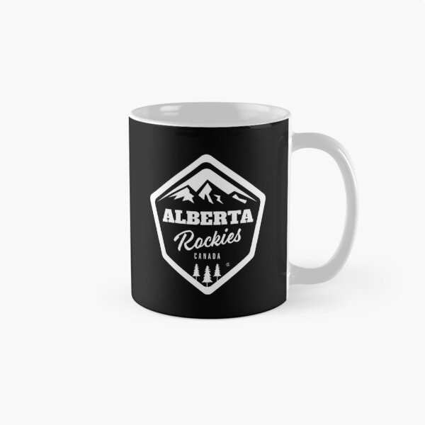 Artikelvorschau, Alberta Rockies (weiß) entworfen und verkauft von Murder of Crows.