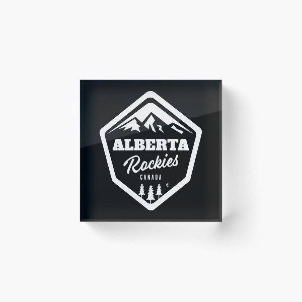 Artikelvorschau, Alberta Rockies (weiß) entworfen und verkauft von Murder of Crows.