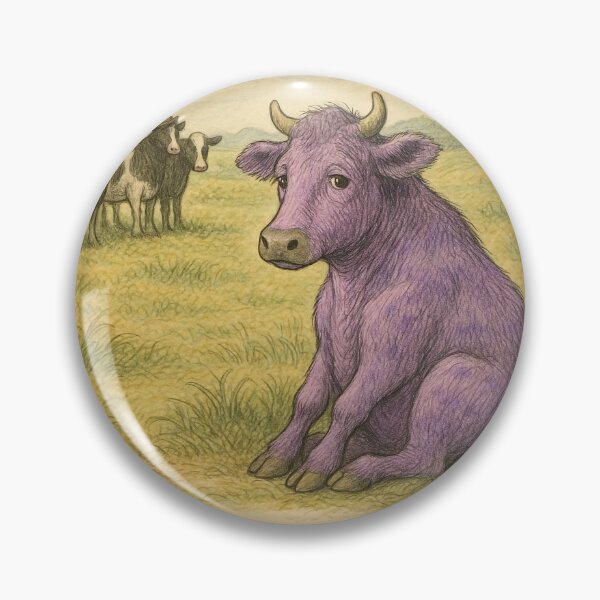 Item preview, Purple Cow by Gelett Burgess designed and sold by Tridentulus.