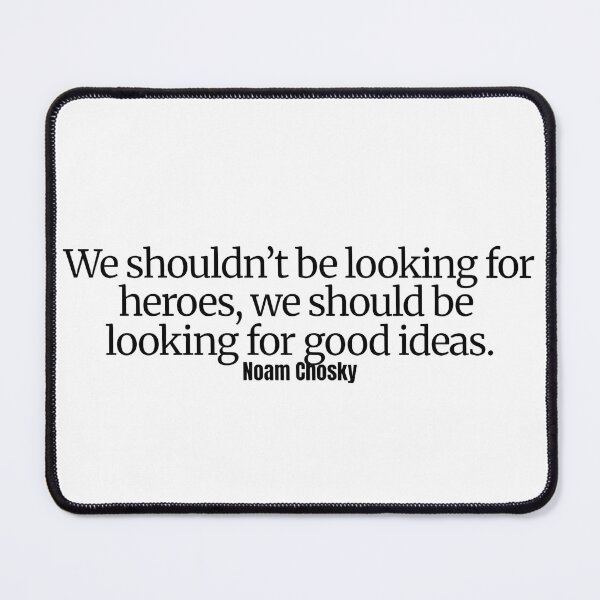 Item preview, Noam Chosky Quote designed and sold by CharmStudio.