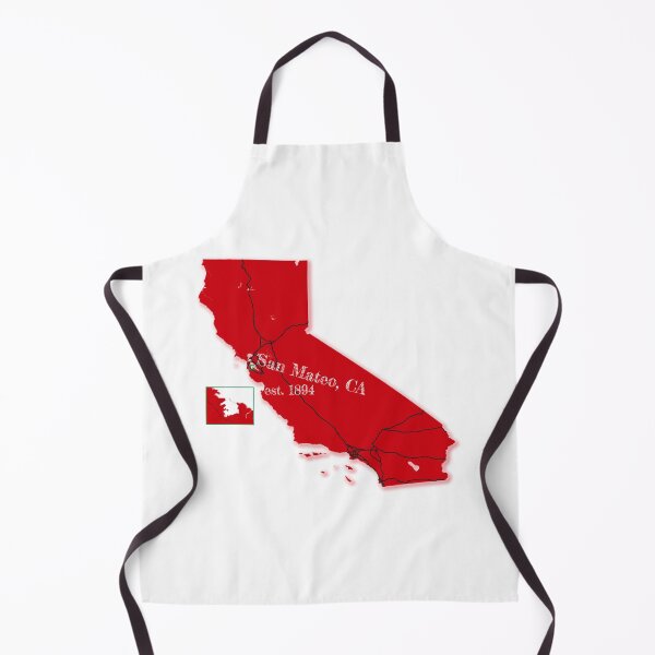 Item preview, San Mateo, CA [Red] designed and sold by PhilbonianDezin.