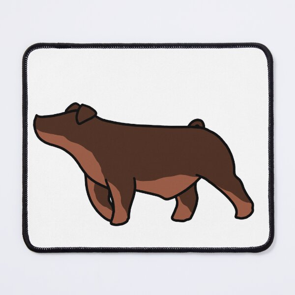 Item preview, Duroc Show Barrow designed and sold by livestockgraphicsbybrooke.