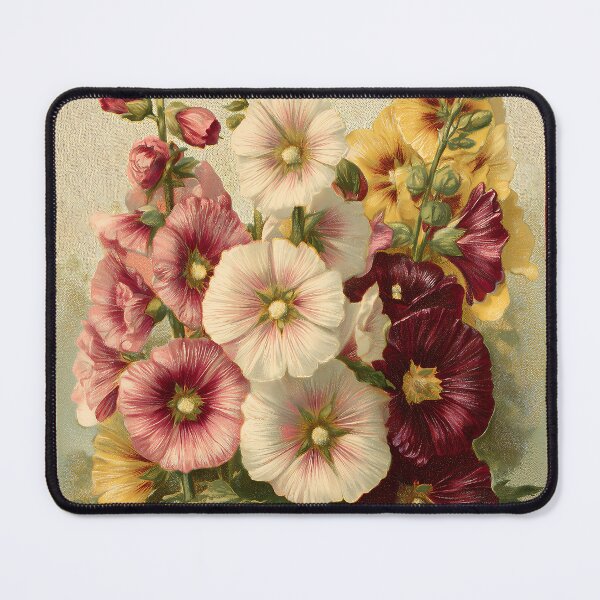 Item preview, Vintage Hollyhocks Seed Packet Advertising designed and sold by Boddicca.