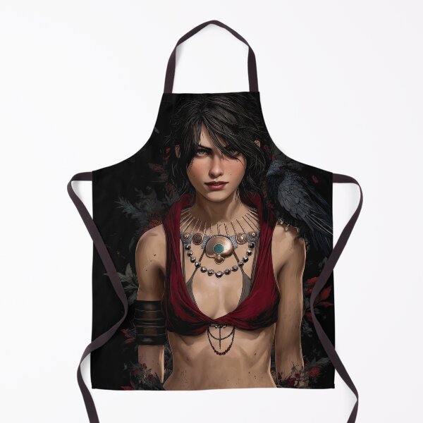 Item preview, Morrigan Dragon Age Art Print – Witch of the Wilds Design designed and sold by Senpaiwaves.