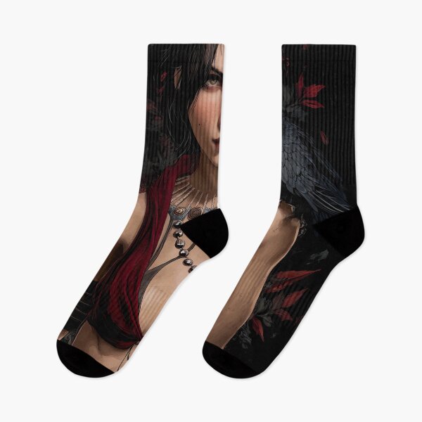 Item preview, Morrigan Dragon Age Art Print – Witch of the Wilds Design designed and sold by Senpaiwaves.