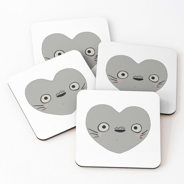 Item preview, Blushing Totoro Heart  designed and sold by Taylor - Created.
