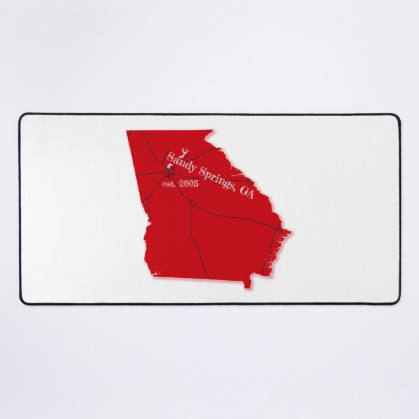 Item preview, Sandy Springs, GA [Red] designed and sold by PhilbonianDezin.