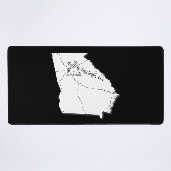 Item preview, Sandy Springs, GA [White] designed and sold by PhilbonianDezin.
