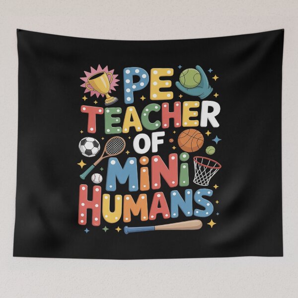 Item preview, PE Teacher Back To School Physical Education designed and sold by Sunset4Bones.