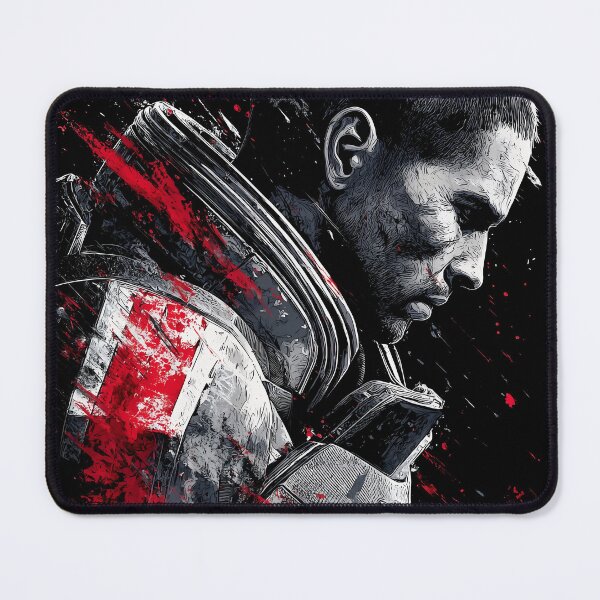 Item preview, Commander Shepard Mass Effect Art Print – Hero of the Galaxy Desig designed and sold by Senpaiwaves.